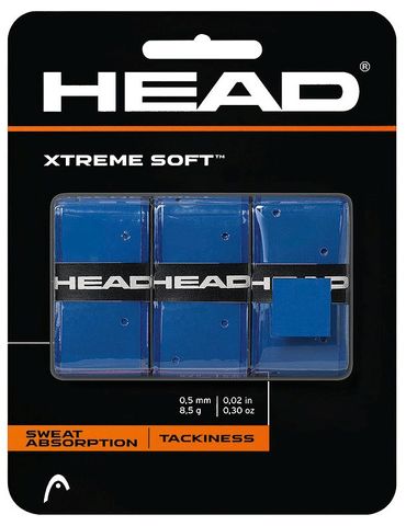 HEAD Xtreme Soft Overgrip Pk3 Blue l