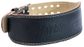 4" Padded Leather Lifting Belt Black