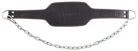 Harbinger Leather Dip Belt Black Uni Size