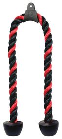 Harbinger Tricep Rope Black/Red 26 inch