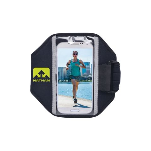 Nathan Super 5K Black/Yellow Universal Phone Carrier r l