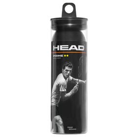HEAD Double Yellow Dot Squash Ball 3-Ball Pk