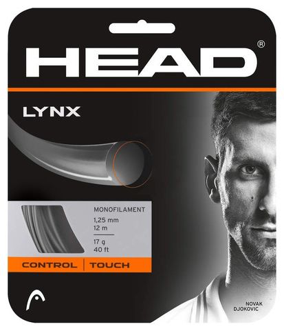 HEAD Lynx 17g Tennis String 12m Set Anthracite