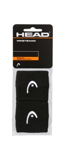 20-HEAD Wristband 2.5" Black 2 Pack