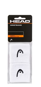 20-HEAD Wristband 2.5" White 2 Pack