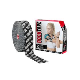 Rocktape Black Logo 5cm x 32mtr Bulk Roll