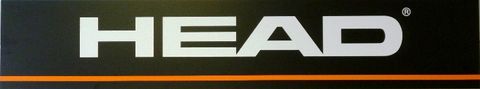 HEAD Header Sign 100 x 19cm Blk /Wht