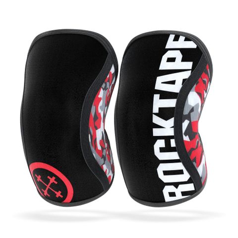 Rocktape Assassins Knee Sleeve 5mm Red Camo