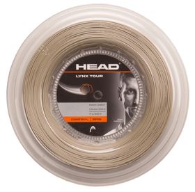 HEAD Lynx Tour 17g/1.25mm Tennis String 200m Reel Champagne***