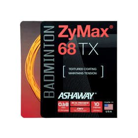 Ashaway ZyMax 68 TX Orange Badminton String Set 10m