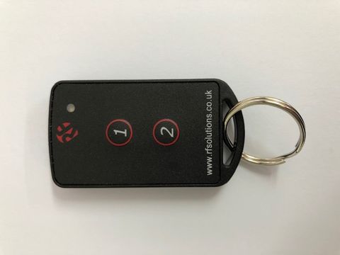 Lobster 2-function Remote Fob Transmitter Only FM Frequency