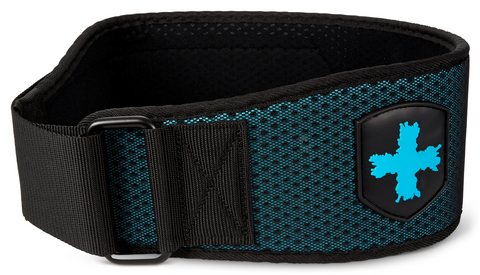 Harbinger Womens 4.5" Hexcore Lifting Belt Blue
