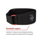 Harbinger Mens 4.5" Hexcore Lifting Belt Red