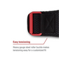 Harbinger Mens 4.5" Hexcore Lifting Belt Red