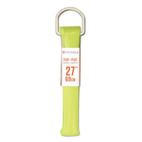 Sof Sole Kids Flat Laces 27 Neon Yellow r