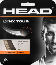 HEAD Lynx Tour 17g Tennis String 12m Set Champagne***