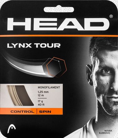 HEAD Lynx Tour 17g Tennis String 12m Set Champagne***
