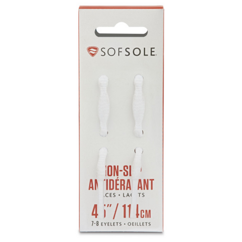 Sof Sole Non Slip Laces 45" White r