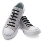 Sof Sole Silicone Stretch Laces set 12x Black r