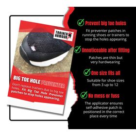 Trainer Armour Big Toe Hole Preventer Pack r