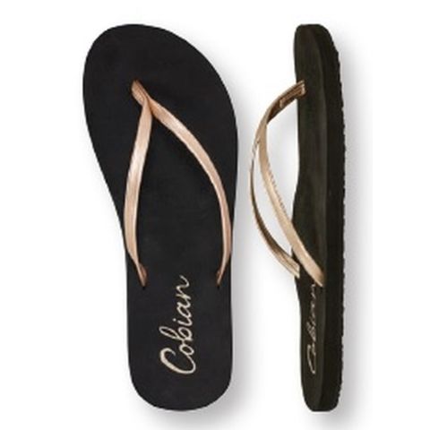 Cobian Sandal Shimmer - Rose Gold Womens