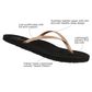 Cobian Sandal Shimmer - Rose Gold Womens