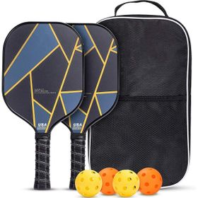 Lightning Pickleball  SET 2x Paddles 4x balls