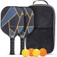 Lightning Pickleball  SET 2x Paddles 4x balls