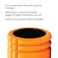 TriggerPoint Grid 1 Foam Roller Orange r l