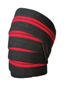 Harbinger Red Line Knee Wraps Black 78"
