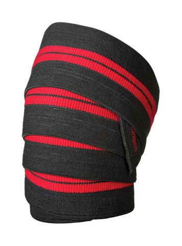 Harbinger Red Line Knee Wraps Black 78"