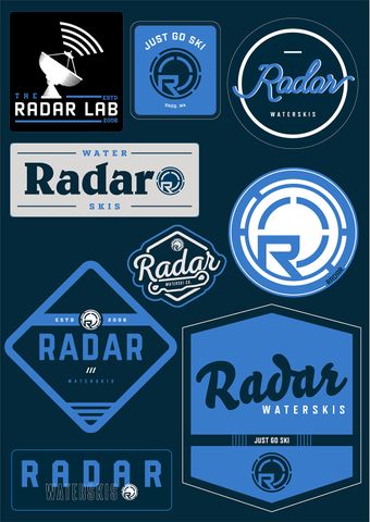 RADAR STICKER SHEET