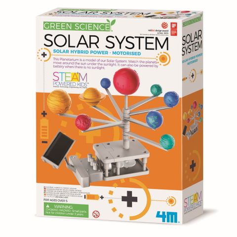 Green Science solar system model
