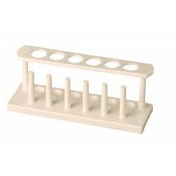 Test tube stand plastic 6x25mm tubes