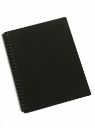 Display book refillable A4 Black