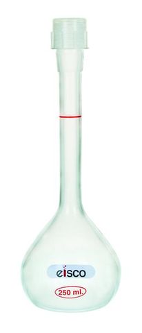 Flask volumetric PP 250ml