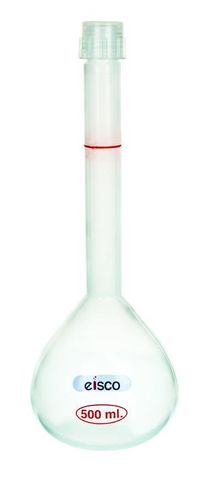 Flask volumetric PP 500ml