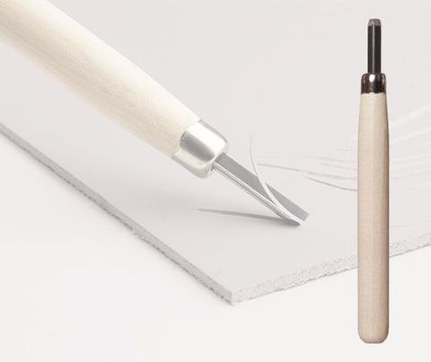 Deluxe V Shaped Lino Carving Tool