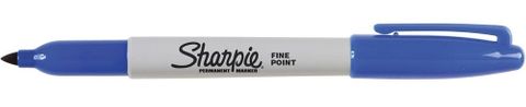 Marker Sharpie fine blue