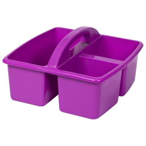 Small plastic caddy - purple