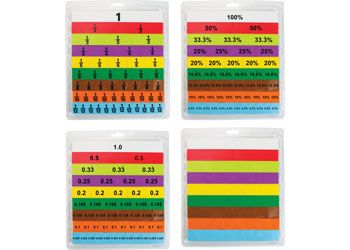 Fraction Bars complete set