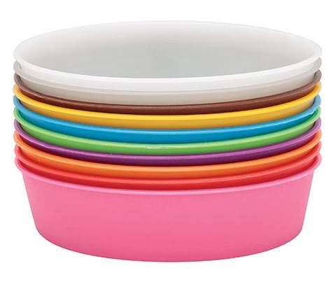 Plastic Painting Bowls 13cm