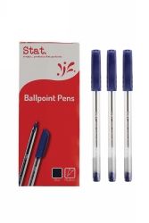Pens ballpoint blue medium 1.0mm Stat