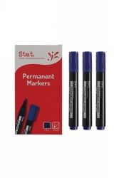 Marker permanent blue 2mm bullet tip