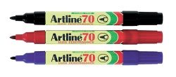 Artline 70 markers blue 1.5mm