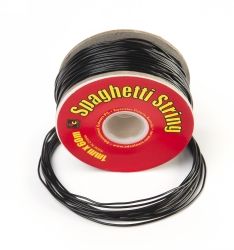 Spaghetti string Black