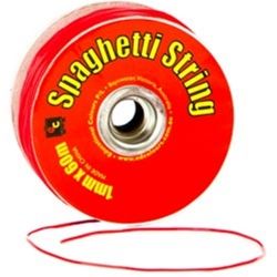 Spaghetti string Red