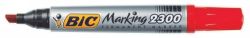 Marker BIC 2300 red chisel tip 3-5mm