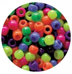 Pony beads - Neon
