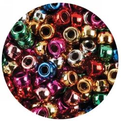 Pony beads - Metallic